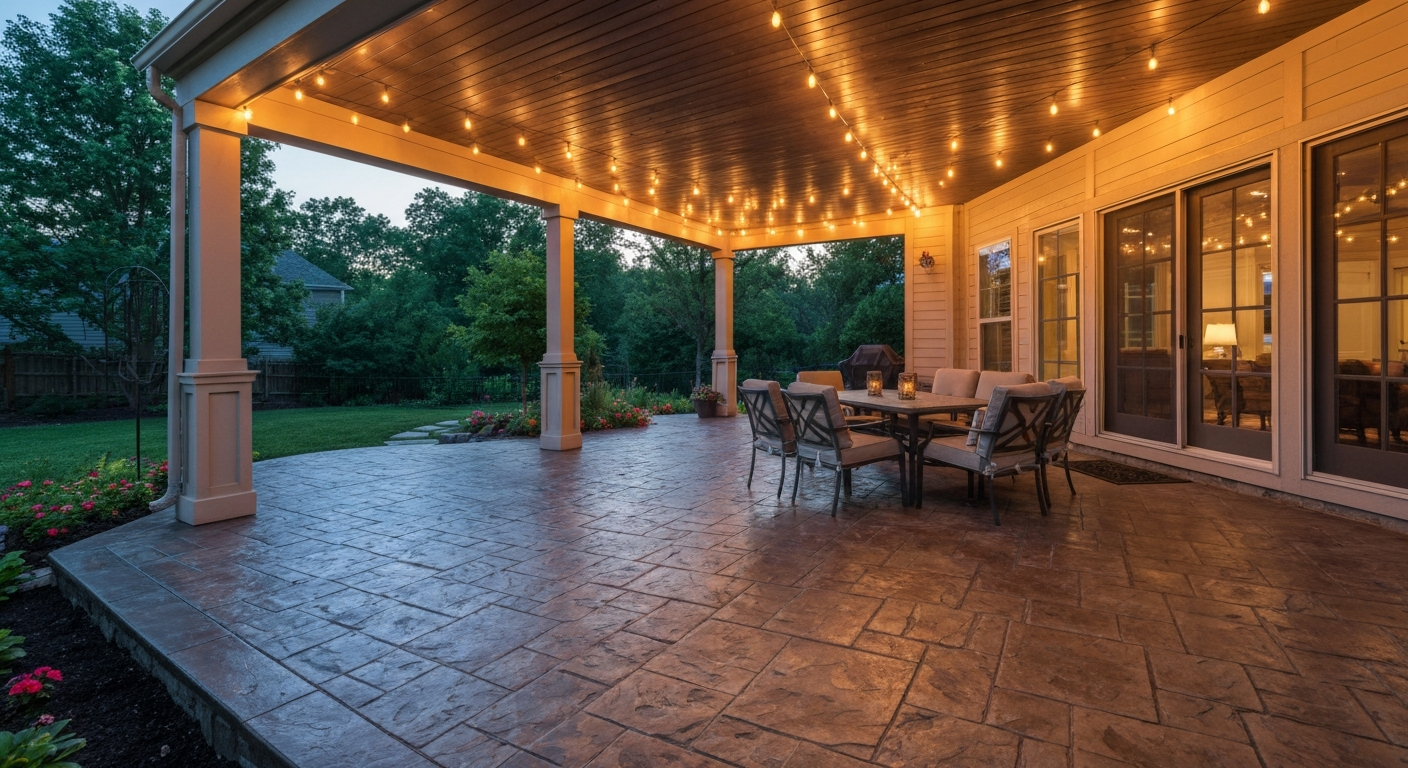 Stamped Concrete Patios in Kansas City: Cost, Patterns & Contractors